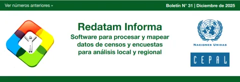 Redatam Informa difunde resultados del Taller regional virtual 2025 sobre microdatos censales y análisis territorial